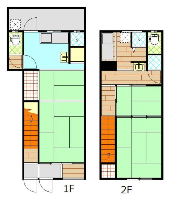 難波心斎橋10Minutes民宿2号室 Osaka Exteriör bild